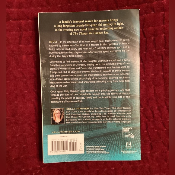 The Paris Agent by Kelly Rimmer, Fiction, WWII - Picture 2 of 2